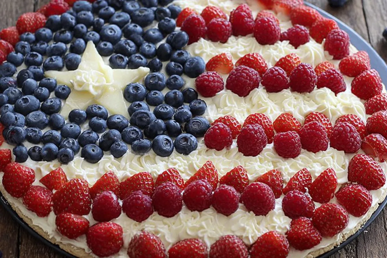 Easy American Flag Fruit Pizza: A Delicious Summer Treat 4 Easy American Flag Fruit Pizza