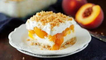 No-Bake Peach Yum Yum: A Delicious Summer Dessert