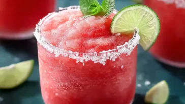 Easy Watermelon Slushie Ready to Refresh You!