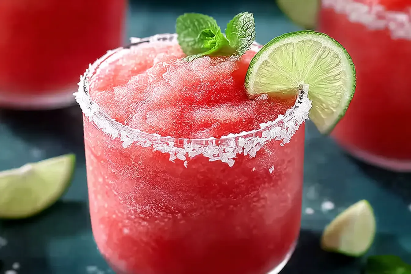 Easy Watermelon Slushie Ready to Refresh You!