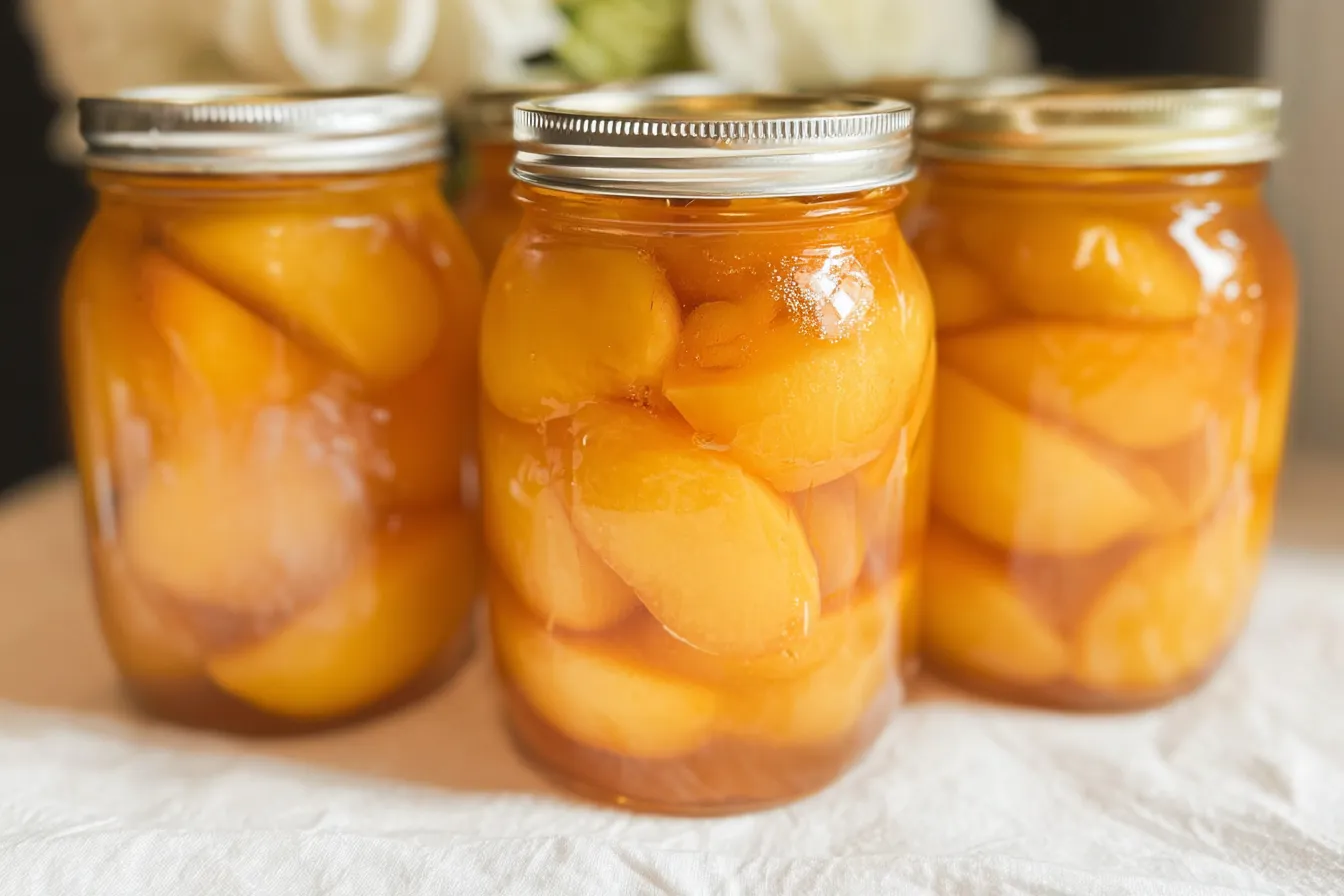 Fresh Honey Syrup Canned Peaches: A Sweet Delight Awaits 4 Fresh Honey Syrup Canned Peaches
