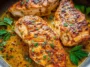 Delicious Garlic Butter Chicken Plated for Serving