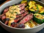 Grilled Steak Bowl with Zucchini Bliss - Tasty Meal