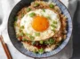 Delicious Gyeran Bap (Korean Egg Rice) Served in a Bowl
