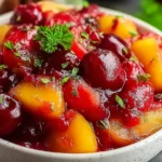 Healthy Peach Cherry Salsa: A Fresh and Tasty Delight 15 Healthy Peach Cherry Salsa in a Bowl