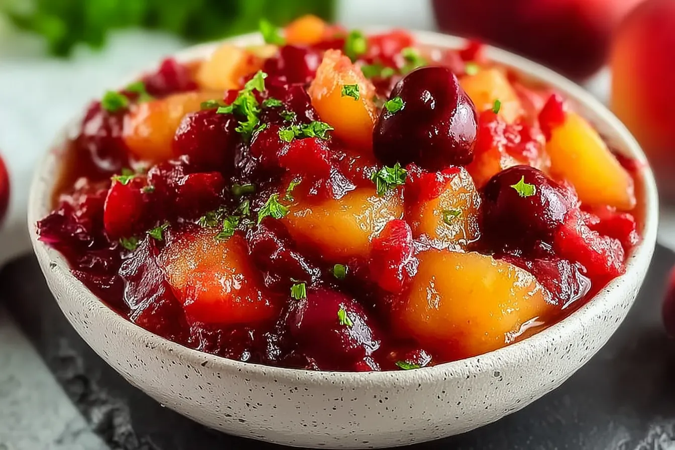 Healthy Peach Cherry Salsa: A Fresh and Tasty Delight 4 Healthy Peach Cherry Salsa