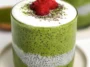 High-Protein Matcha Chia Pudding Ready to Enjoy