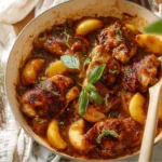 Honey Butter Peach Chicken Plated Delight