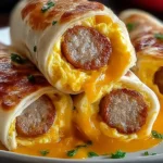 Irresistibly Cheesy Sausage Egg Breakfast Roll-Ups to Savor 15 Delicious Irresistibly Cheesy Sausage Egg Breakfast Roll-Ups