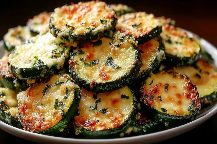 Irresistibly Crunchy Garlic Parmesan Roasted Zucchini Recipe 3 Irresistibly Crunchy Garlic Parmesan Roasted Zucchini Platter