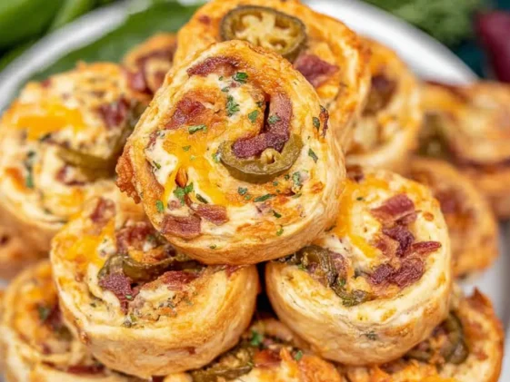 Jalapeno Popper Rolls Fresh Out of the Oven