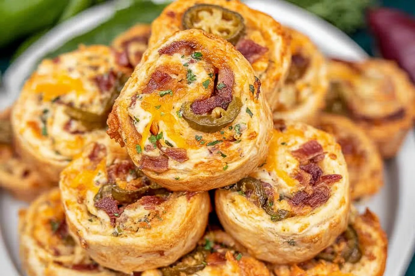 Jalapeno Popper Rolls Fresh Out of the Oven