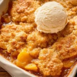 Delicious Joanna Gaines Peach Cobbler Fresh Out of the Oven