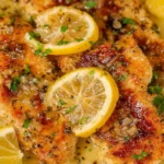 Lemon Chicken Recipe (with Lemon Butter Sauce) – Delightful Dish 14 Lemon Chicken with Lemon Butter Sauce on a Plate
