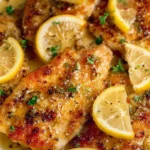 Lemon Chicken with Lemon Butter Sauce