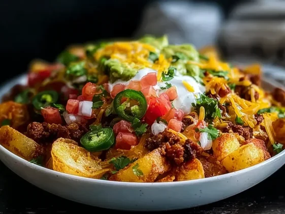 Loaded Potato Taco Bowl - A Flavorful Feast