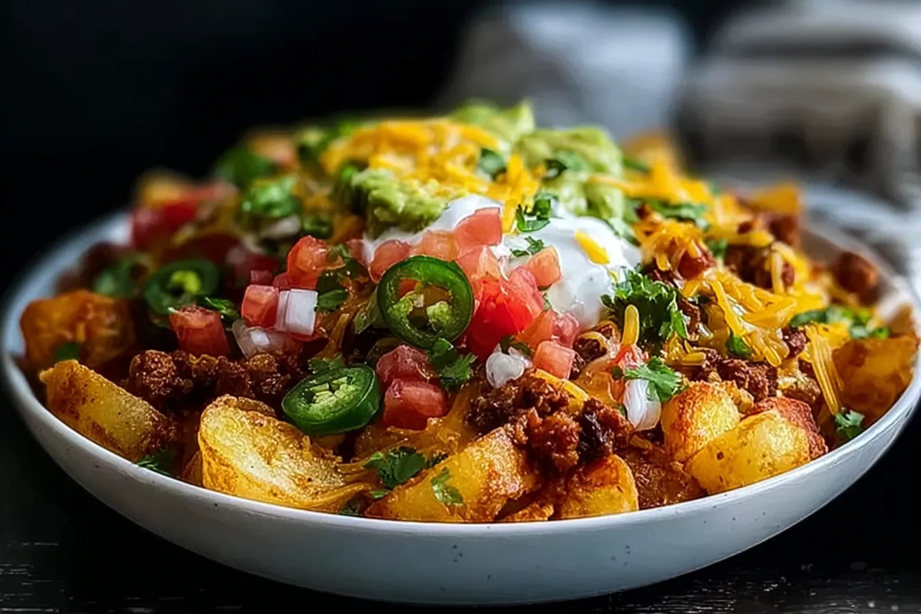 Loaded Potato Taco Bowl - A Flavorful Feast