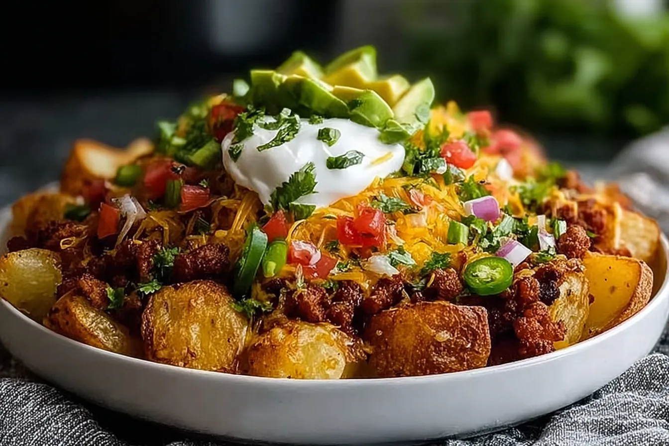 Loaded Potato Taco Bowl: A Delicious Weeknight Favorite 4 Loaded Potato Taco Bowl