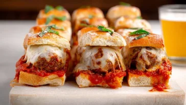 Delicious Meatball Sliders for Every Party