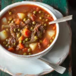 My Mom’s Old-Fashioned Vegetable Beef Soup: A Heartwarming Classic 14 Delicious Bowl of My Mom’s Old-Fashioned Vegetable Beef Soup