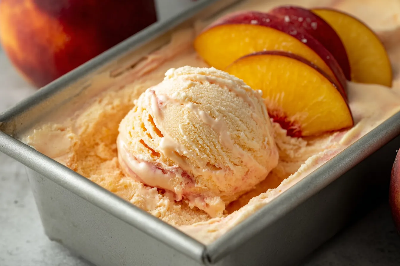 Nectarine Frozen Yogurt Recipe 