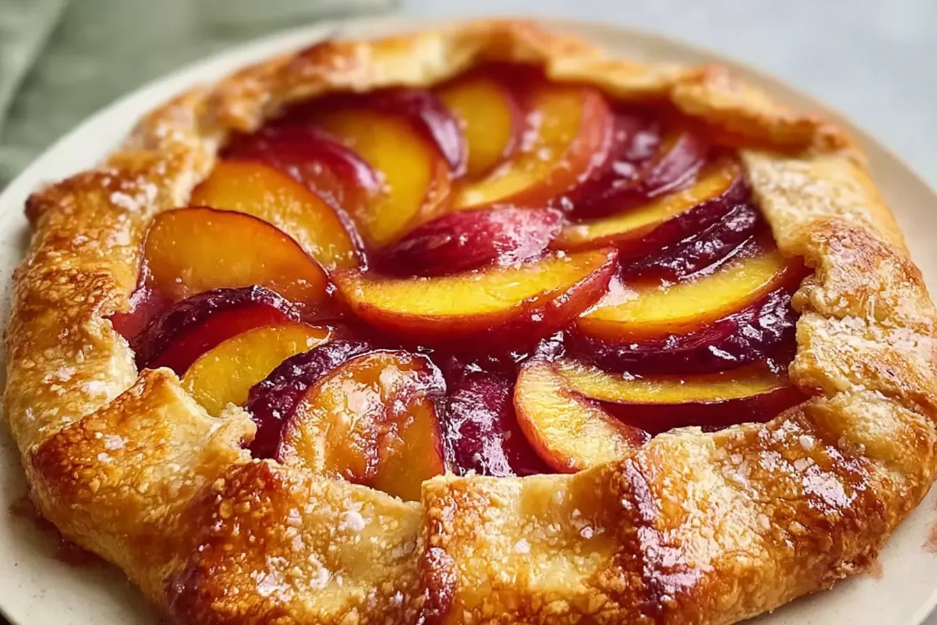 Nectarine Galette: A Delightfully Easy Summer Dessert 4 nectarine galette