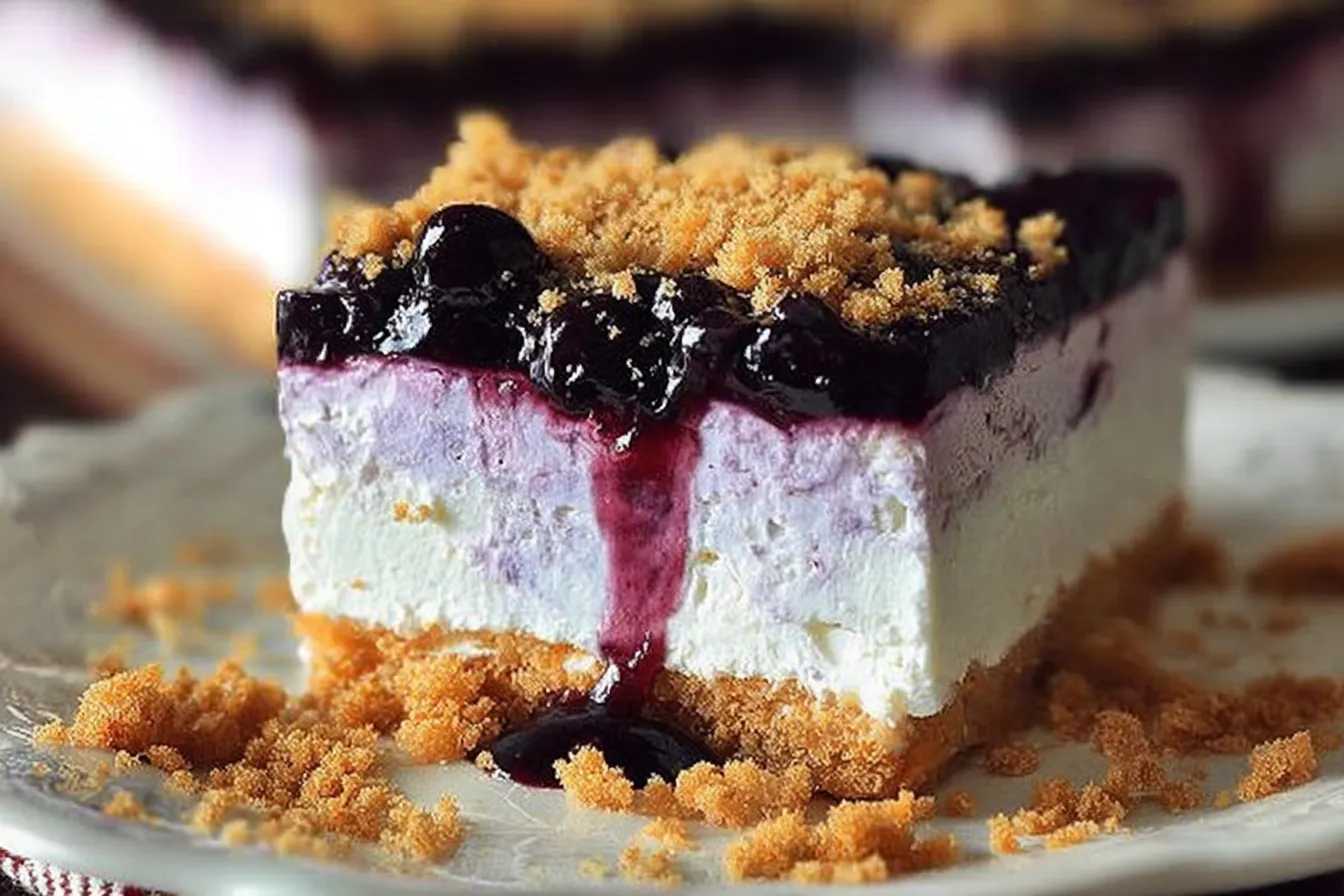 No-Bake Blueberry Yum Yum 