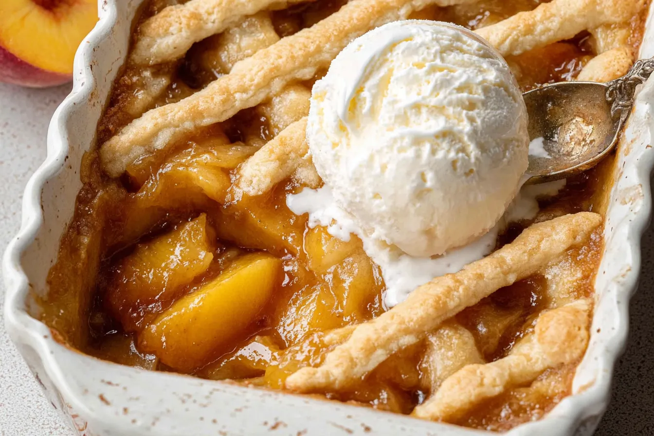Old-Fashioned Southern Peach Cobbler: A Slice of Heaven! 4 Old-Fashioned Southern Peach Cobbler