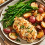 Parmesan Crusted Chicken Sheet Pan Dinner: Pure Delight! 5 Parmesan Crusted Chicken Sheet Pan Dinner Freshly Baked