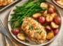 Parmesan Crusted Chicken Sheet Pan Dinner Freshly Baked