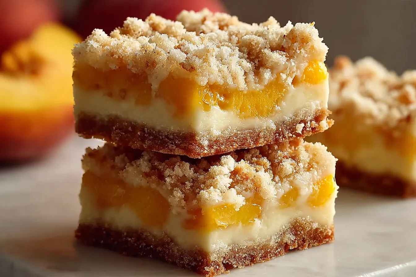 Peach Crumb Bars: A Sweet Treat for Summer Enjoyment 4 Peach Crumb Bars