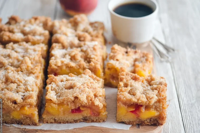 Peaches and Cream Crumble Bars: A Delightful Treat 3 Mouthwatering Peaches and Cream Crumble Bars