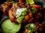 Delicious Peruvian Chicken with Green Sauce