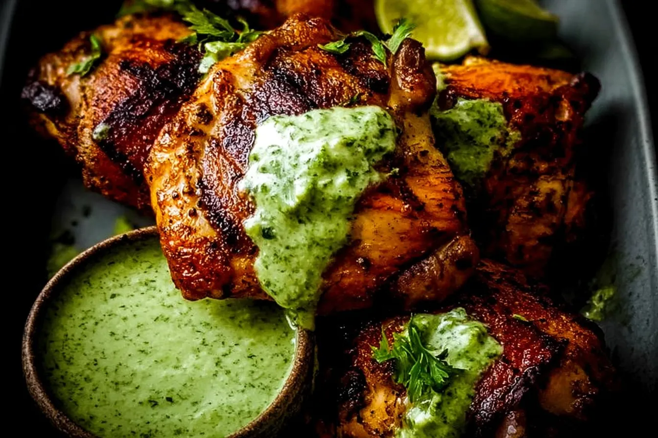Peruvian Chicken with Green Sauce (Aji Verde): A Flavor Bomb! 3 Delicious Peruvian Chicken with Green Sauce