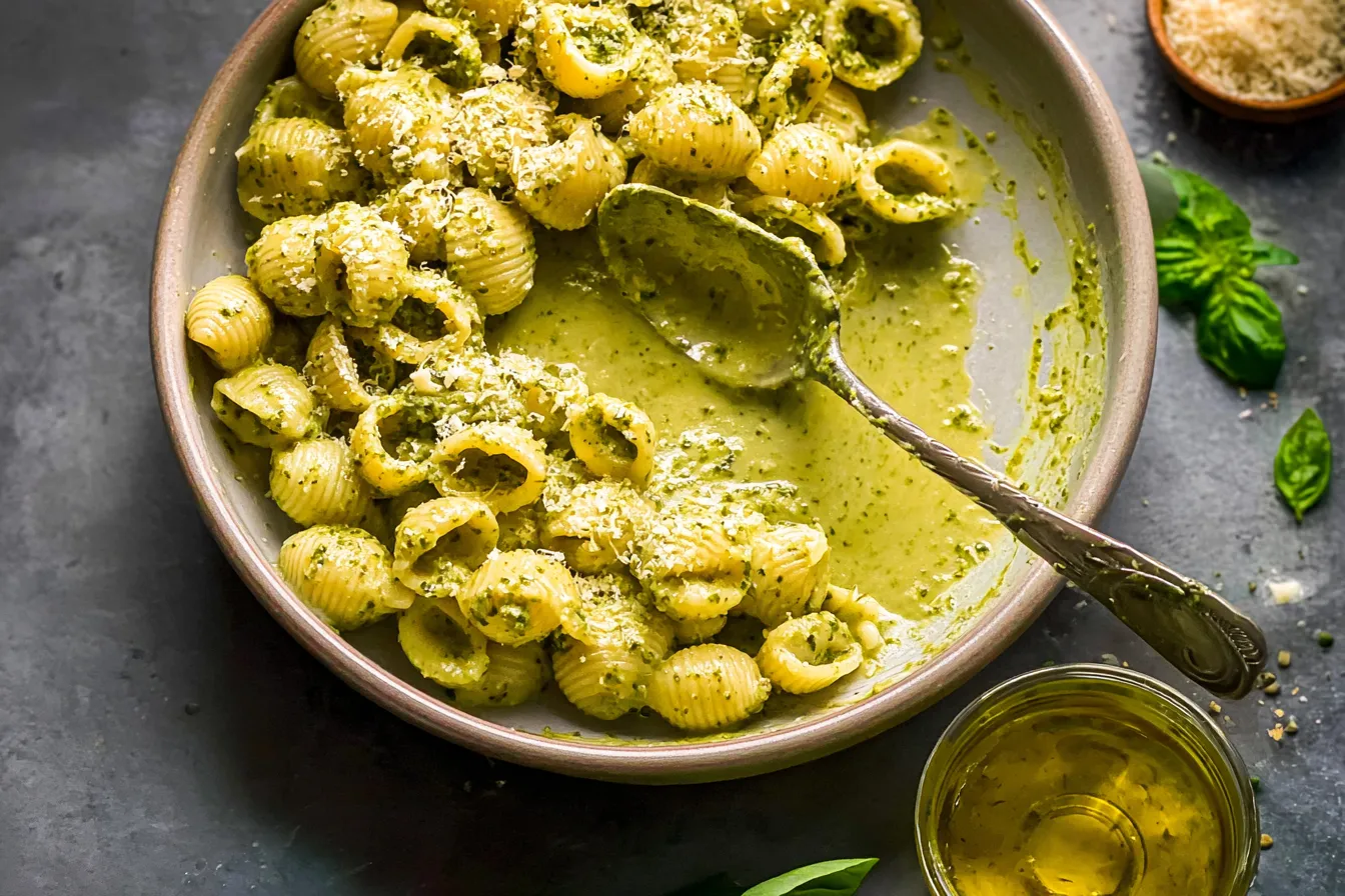 Pesto Cream Sauce (10-Minute Recipe!) - Quick & Delicious 4 Pesto Cream Sauce (10-Minute Recipe!)
