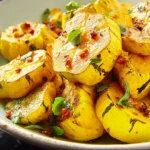 Roasted Patty Pan Squash - Colorful and Flavorful Dish