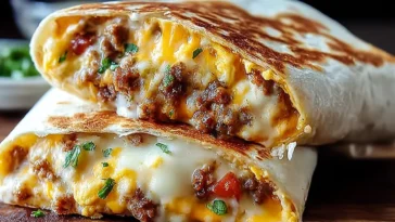 Easy Breakfast Crunchwrap Delight