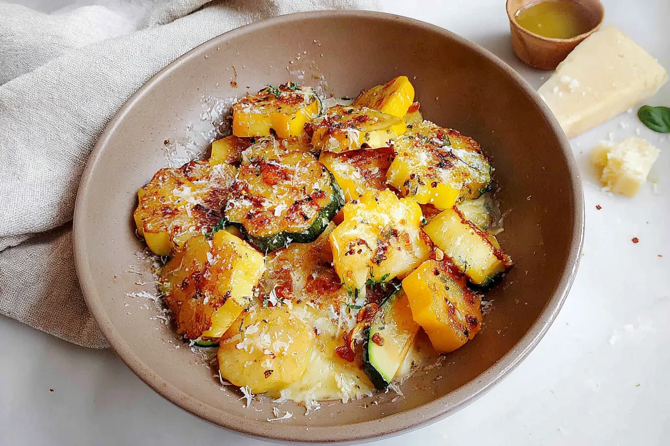 Sautéed Patty Pan Squash