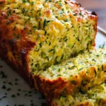 Savory and Cheesey Zucchini Bread: Your New Favorite Snack! 14 Savory and Cheesey Zucchini Bread Slice on a Plate