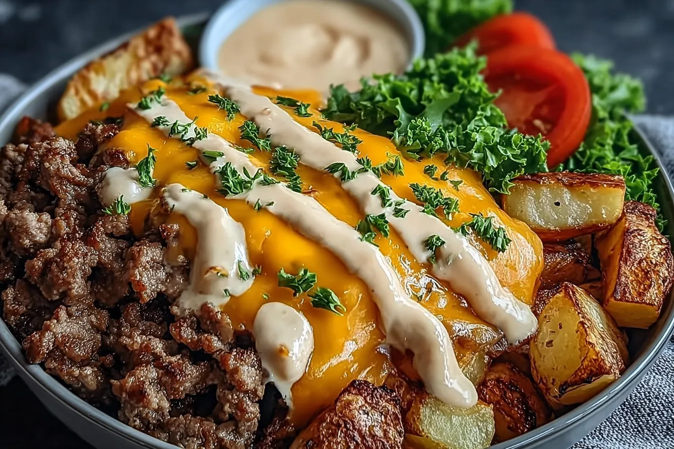 Smash Burger Bowl 
