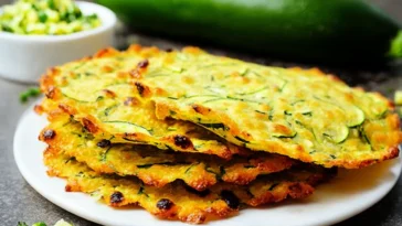 Soft Zucchini Taco Shells Ready to Serve