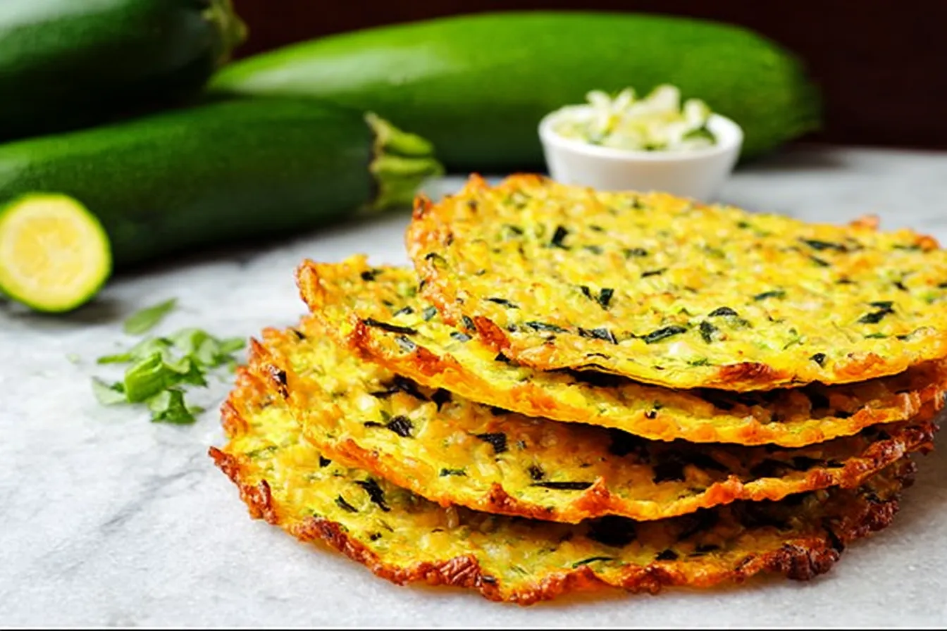 Soft Zucchini Taco Shells 