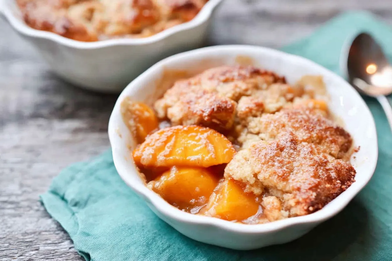 Southern Peach Cobbler: A Delightfully Sweet Southern Treat 4 Southern Peach Cobbler