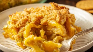 Delicious Southern Squash Casserole Fresh From the Oven