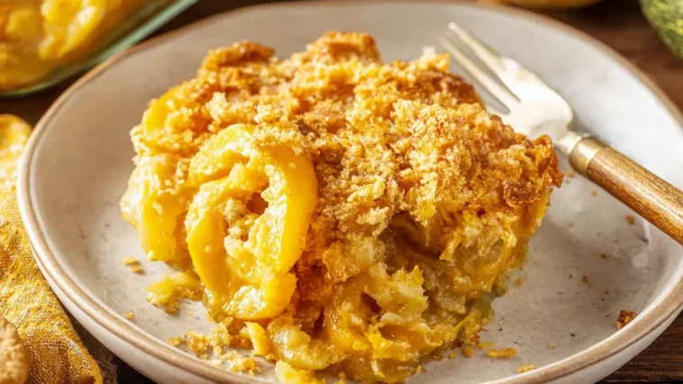 Delicious Southern Squash Casserole Ready to Serve
