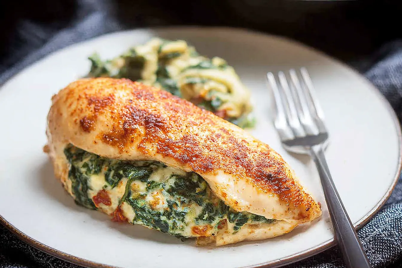 Spinach Stuffed Chicken: A Deliciously Healthy Delight 4 Spinach Stuffed Chicken