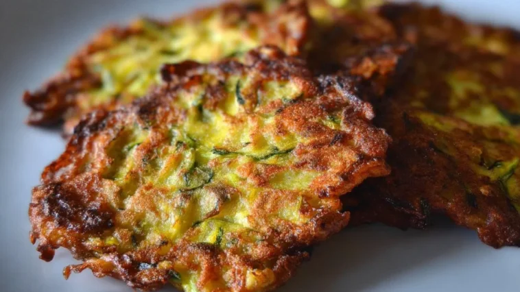 Crispy Summer Squash Fritters Fresh from the Pan