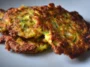 Delicious Summer Squash Fritters on a Plate