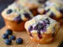 The Best Blueberry Muffins Ever Fresh Out of the Oven