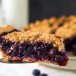 Delicious Blueberry Pie Freshly Baked